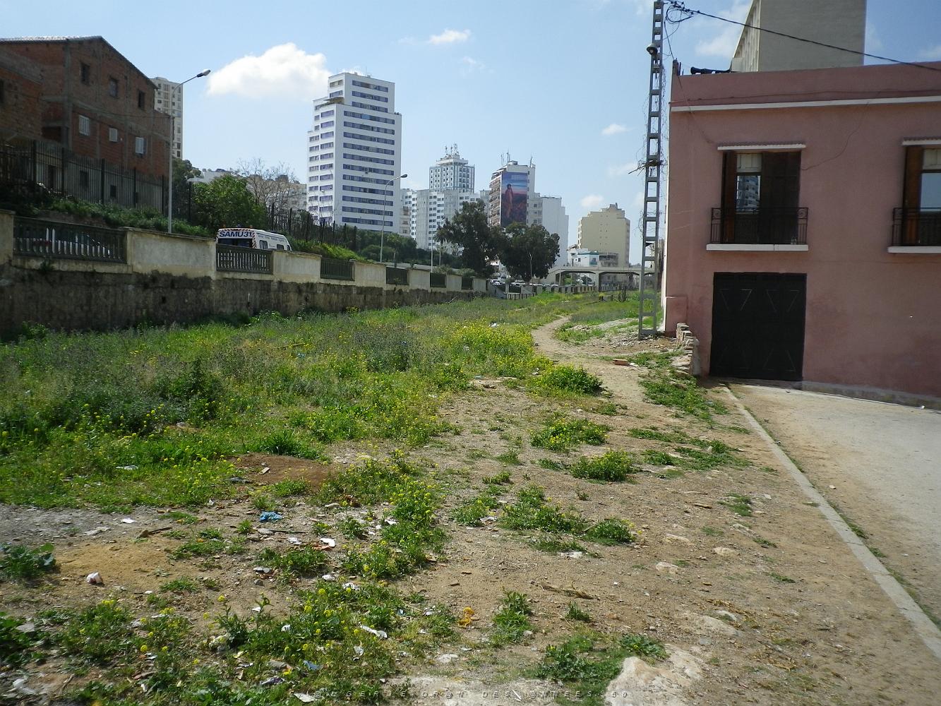 1056ancien  chemin de fer de la gare saint-charles au port de la marine a oran.JPG